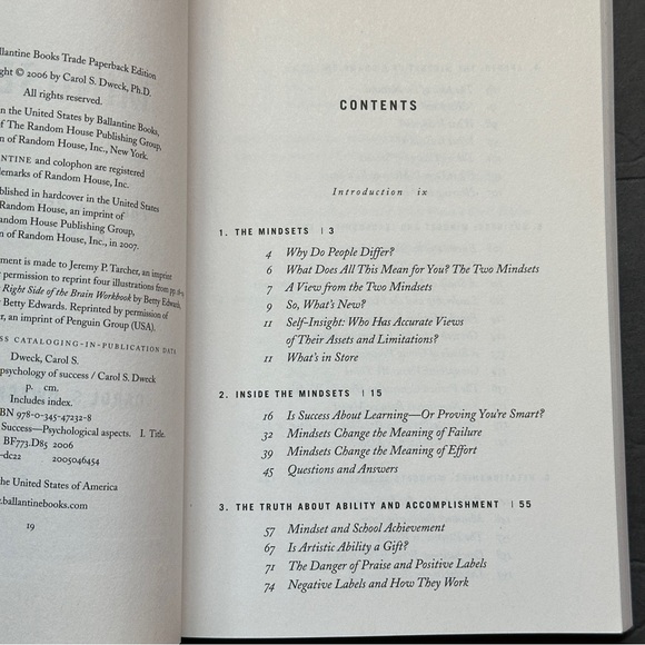 Mindset by Carol S. Dweck, Ph.D. | Self-Help, Psychology | Paperback Book - Picture 7 of 10